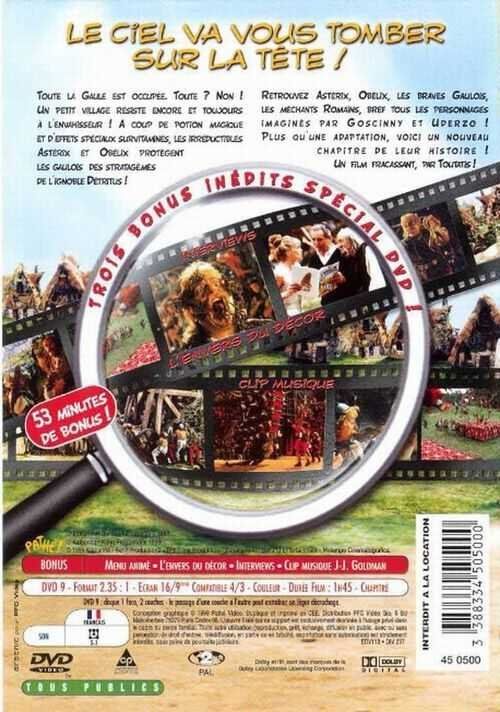 Tutti i DVDs: ASTÉRIX & OBÉLIX CONTRE CÉSAR – Nuovo (secondo la descrizione) da Bursins venduto da Adabel 1