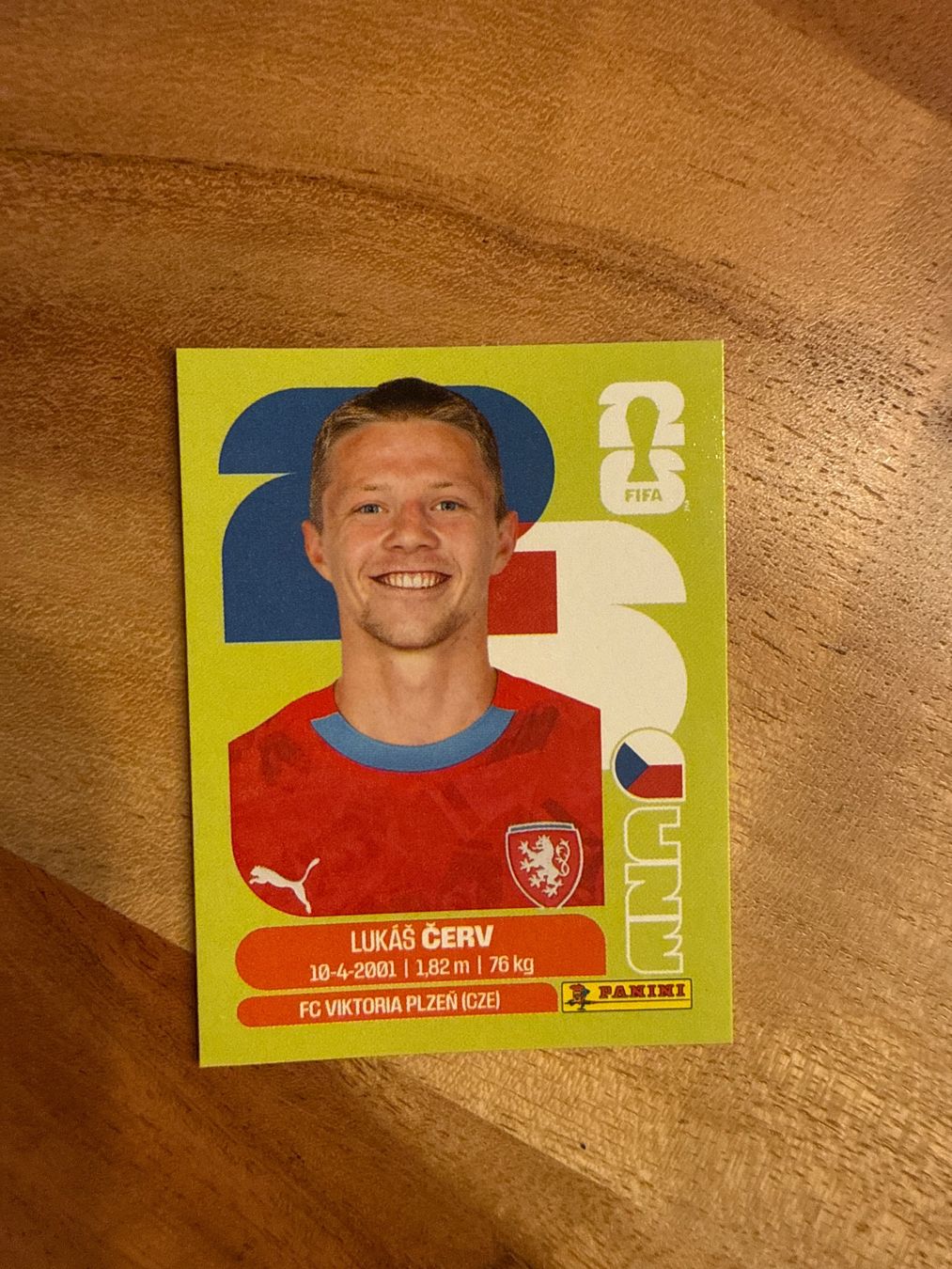 Panini Carte collezionabili: WM 2026 Panini Sticker Lukas Cerv CZE 11 – Usato da Winterthur venduto da ylaura