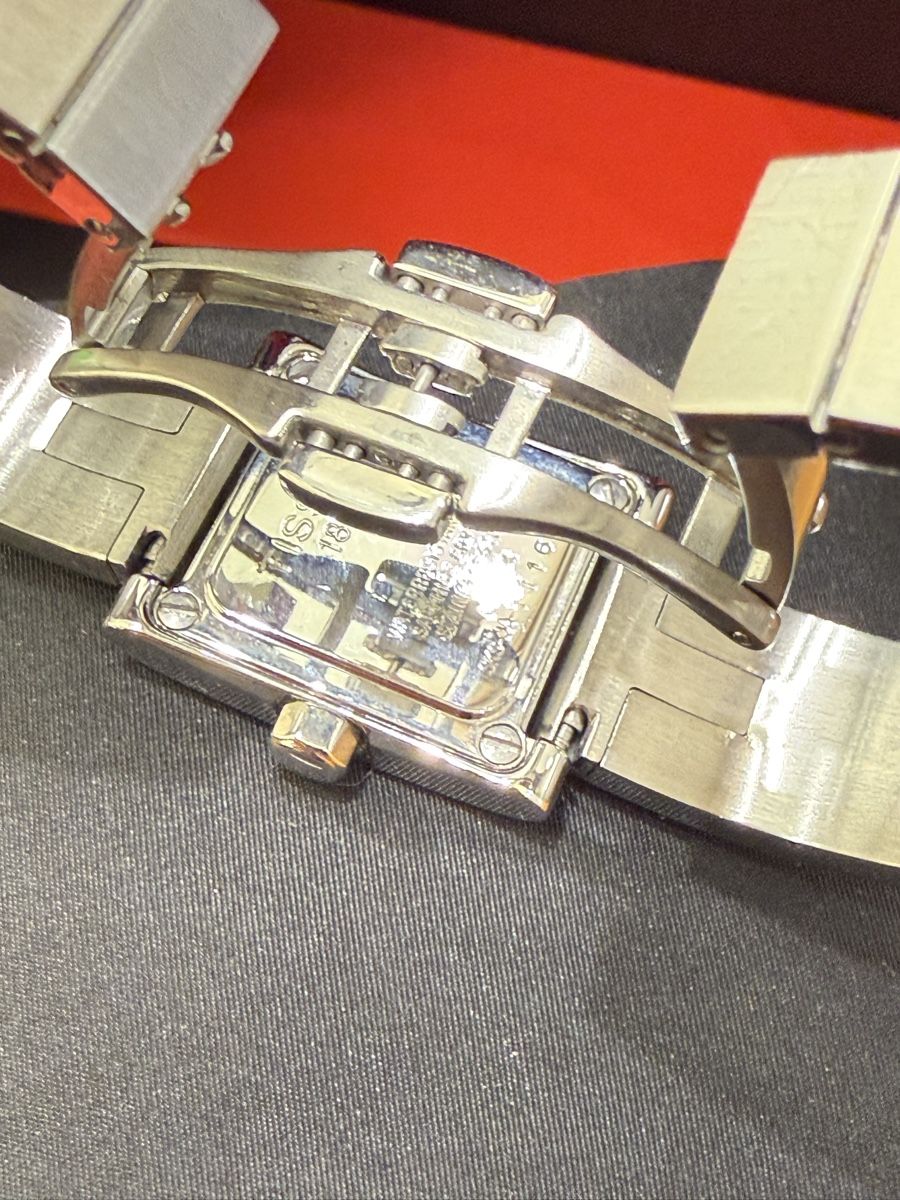Tissot Orologi: Tissot Damenuhr Square mit Diamanten – Usato da Watt venduto da Steffi84 5