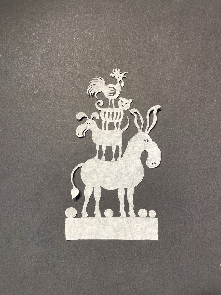 Grafiken & Lithographien: Scherenschnitt von Anita Buri – Neu (gemäss Beschreibung) aus Konolfingen von Bern-75 9