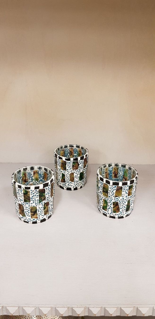 Portacandele: Wandlicht Mosaik – Nuovo e nell'imballaggio originale da Kirchberg SG venduto da PharaoShop 4