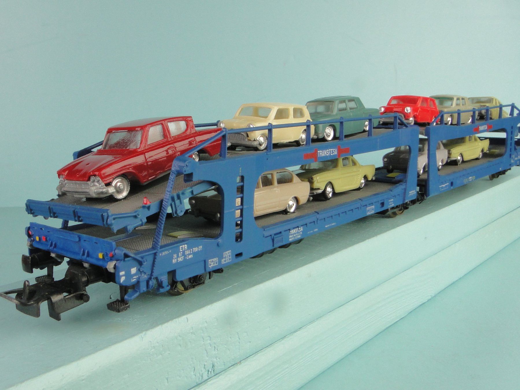 Renfe Modelleisenbahnen: Electrotren 6003 Autotransporter Transfesa, NEU – Gebraucht aus Bülach von cann11 5