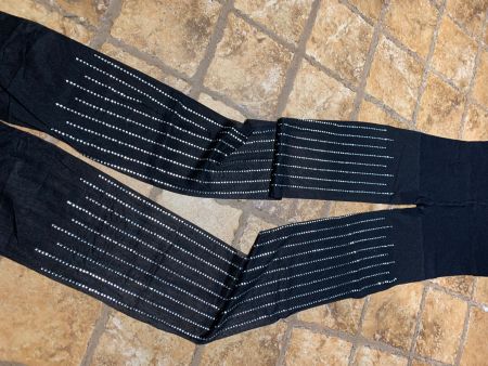 Chic collant con Strass -tg S/M-nuovi-per feste👌