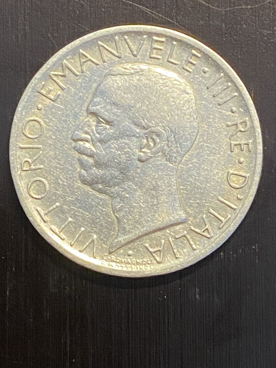 Tutti le monete: Italie, 5 Lire 1929 Argent – Usato da Corsier-sur-Vevey venduto da Ginoarturo