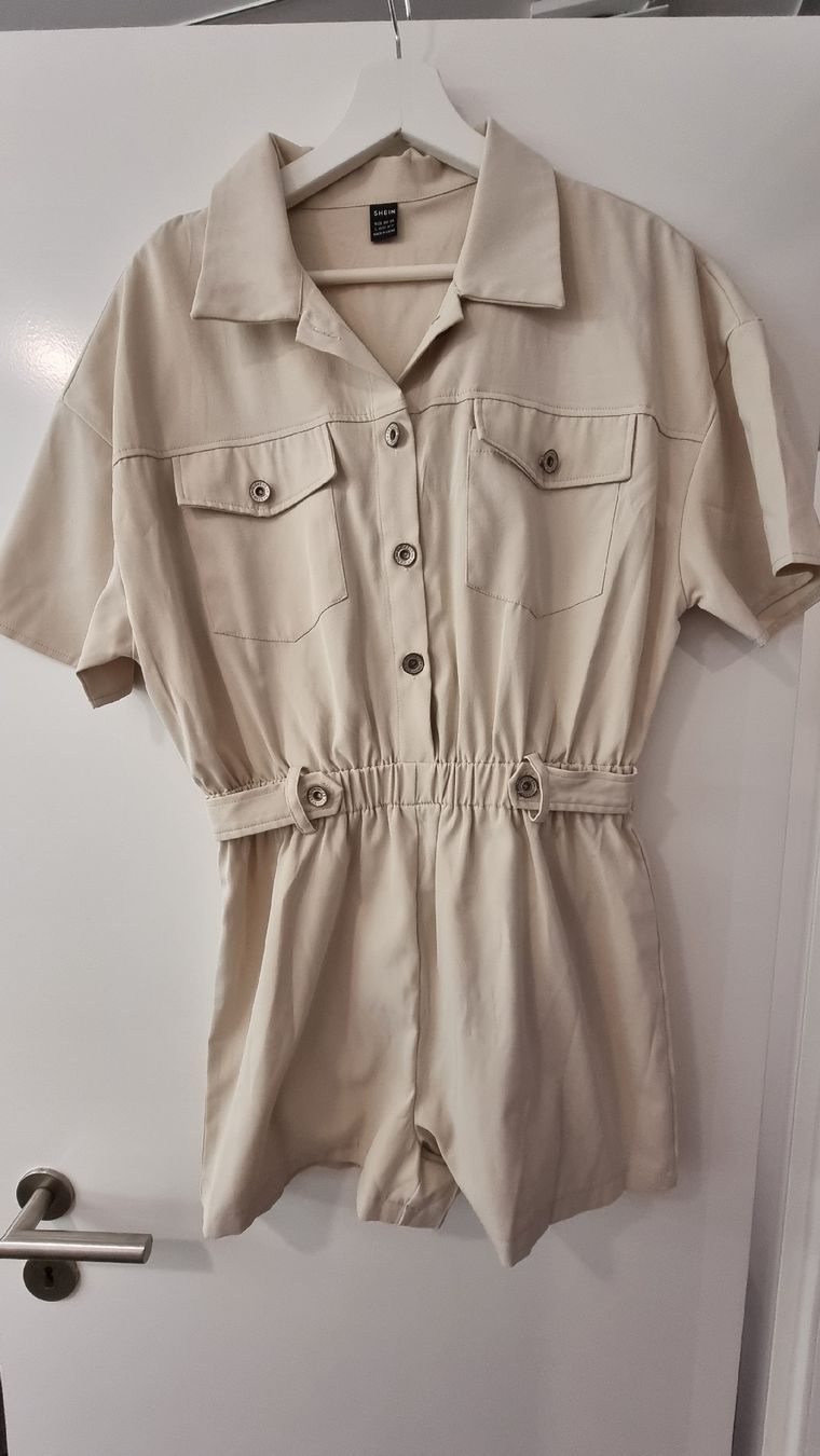 Shein Tute: Overall beige Damen Grösse L neuwertig – Nuovo (secondo la descrizione) da Bremgarten AG venduto da cno_ryv7