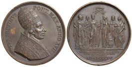 Rom, Pius VII, Medaille AN XVII 1815
