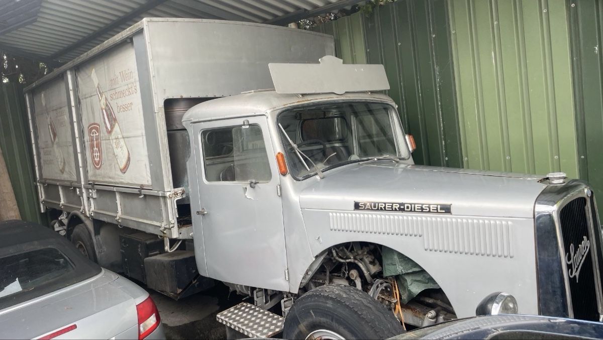 Saurer Lastwagen: Saurer SV 2 C 1958 LKW – Gebraucht aus Widnau von Gasser_Auto