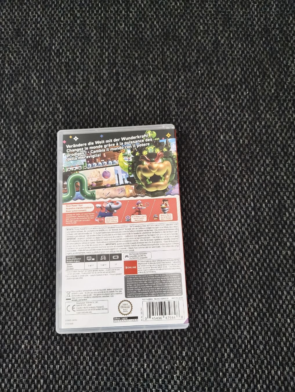 Nintendo Giochi: Jeu Nintendo Switch Super Mario Bros Wonder  – Nuovo (secondo la descrizione) da Porrentruy venduto da Florent-JU 1