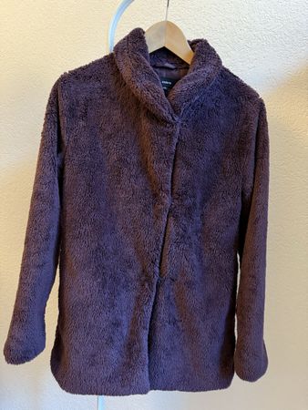 Veste imitation fourrure violette Zebra, t.XS/34