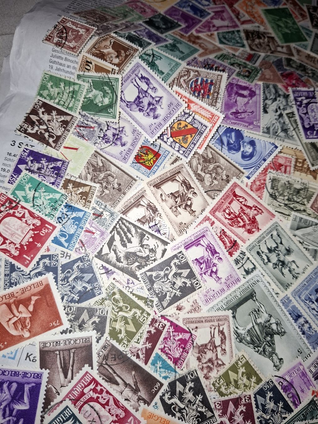 Tutti i francobolli: Belgien Lot 2  – Usato da Balgach venduto da SIMEON27 1