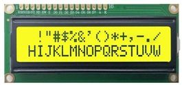 Neues LCD Display Modul 1602, schwarz auf grün