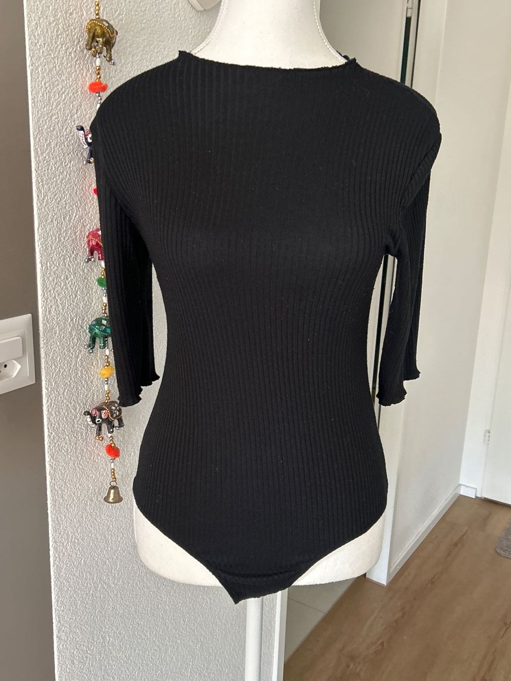 Altra biancheria intima: Langarmbody schwarz gerippt  von Vera Moda  Gr. M – Usato da Brunnen venduto da Nala2929 2
