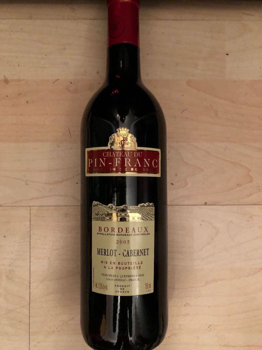 Wein: Chateau du Pin-Franc 2005 – Neu und originalverpackt aus Wald ZH von mlnt 2