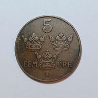 5 Öre 1924 Schweden