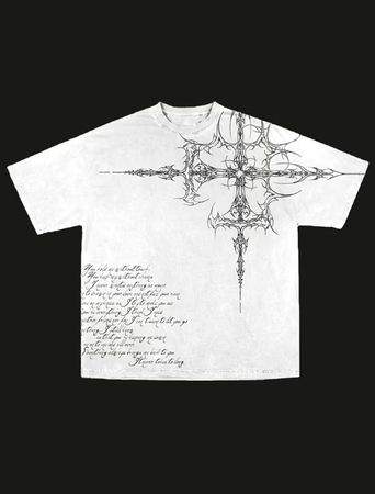T-shirt unique graphique  pour cet été! ☀️