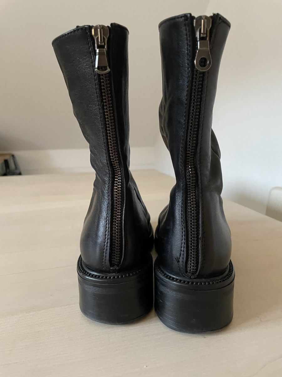 Scarpe da donna: coole Leder-Boots in schwarz – Usato da Weiningen ZH venduto da mad_t6dx 5
