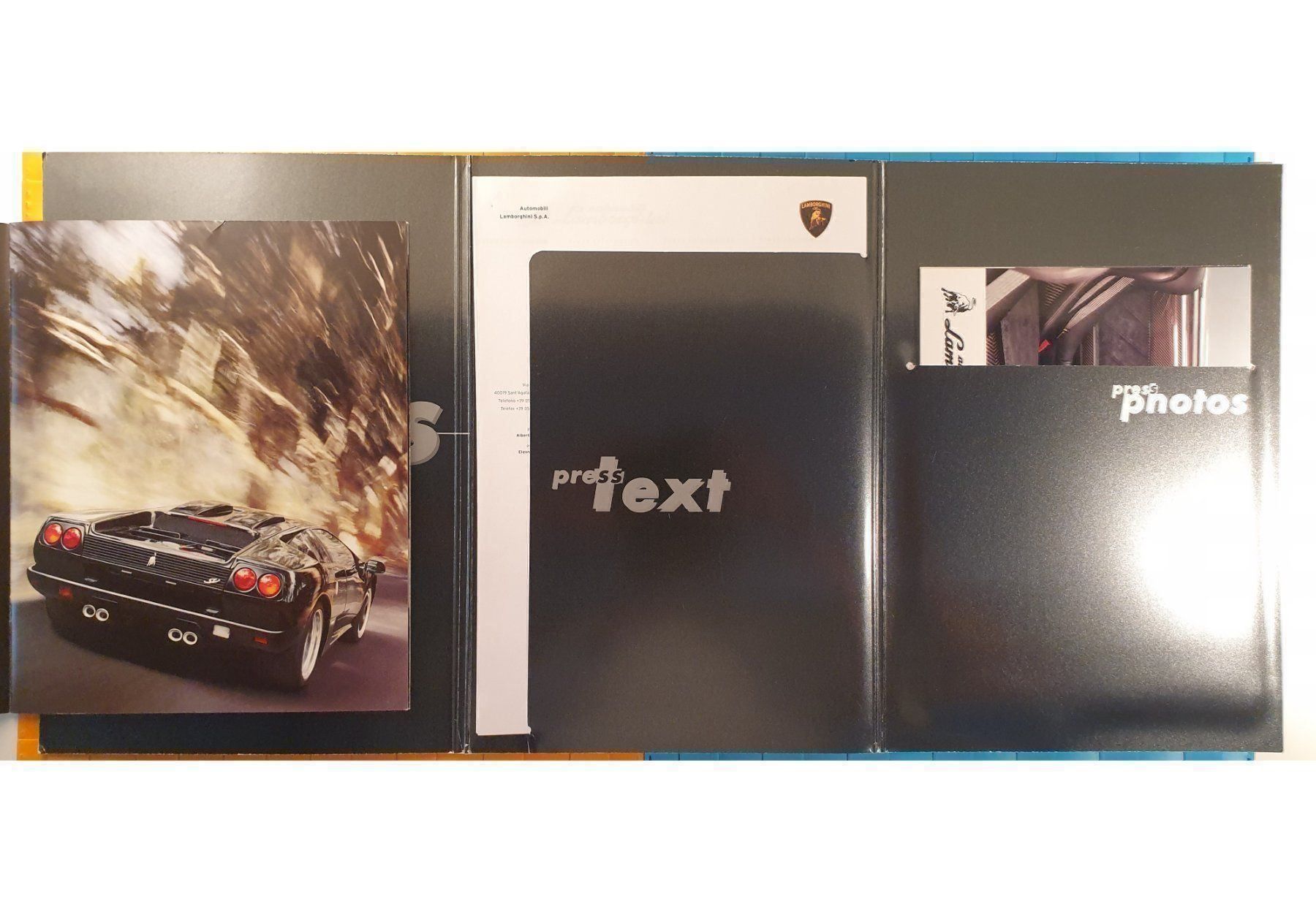 Riviste & Magazine: LAMBORGHINI DIABLO SV / GT - Pressemappe / Prospekt – Usato da Viganello venduto da CARLiteratur 2