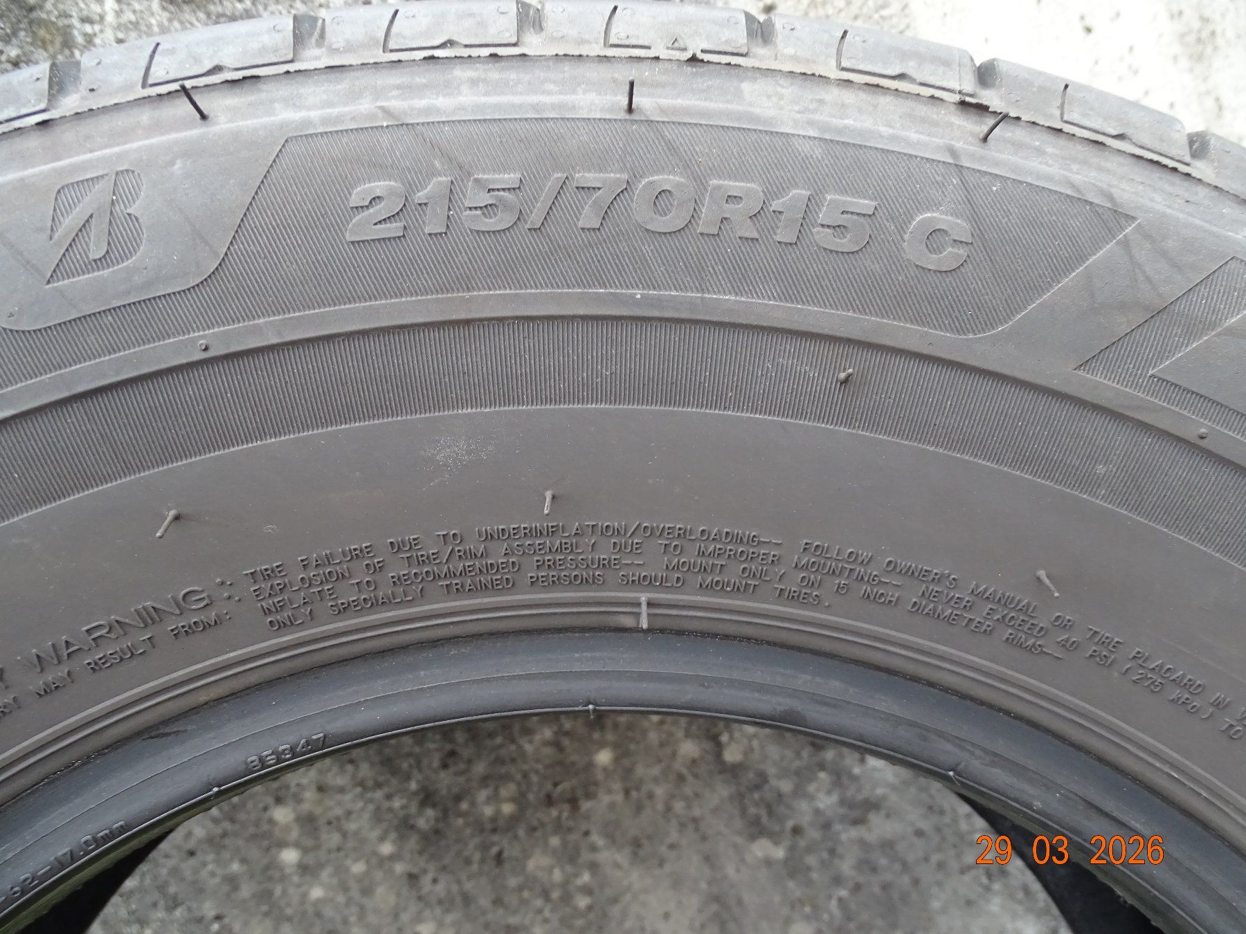 Bridgestone Pneumatici & Ruote complete: 4 Sommerpneu – Usato da Zürich venduto da Muschel15 2