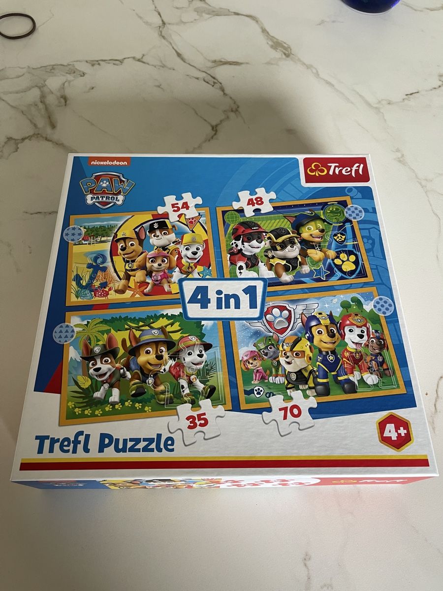 Puzzle: 4 x Puzzles Paw Patrol – Usato da Morschach venduto da sergeisaak