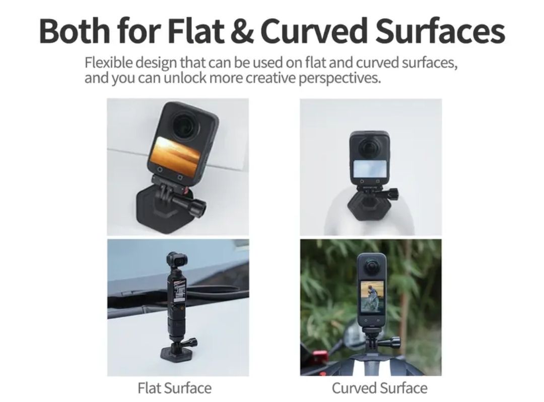 Gopro Action Cam: Flexible, selbstklebende Helmhalterung – Nuovo e nell'imballaggio originale da Triengen venduto da TheBigBoss