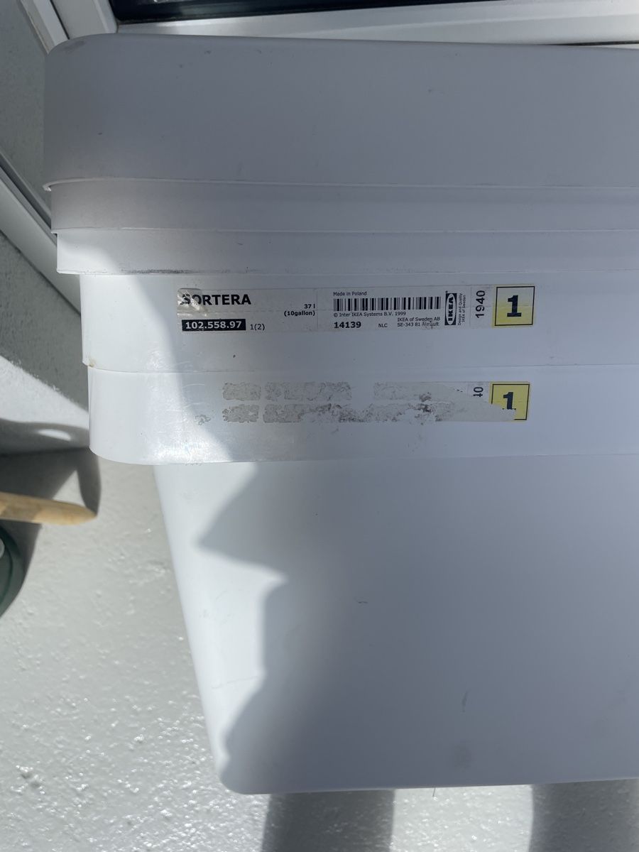 Ikea Contenitori & Simili: SORTERA Ikea Sortierbehälter 3x – Usato da Luzern venduto da tam_8qc6 1