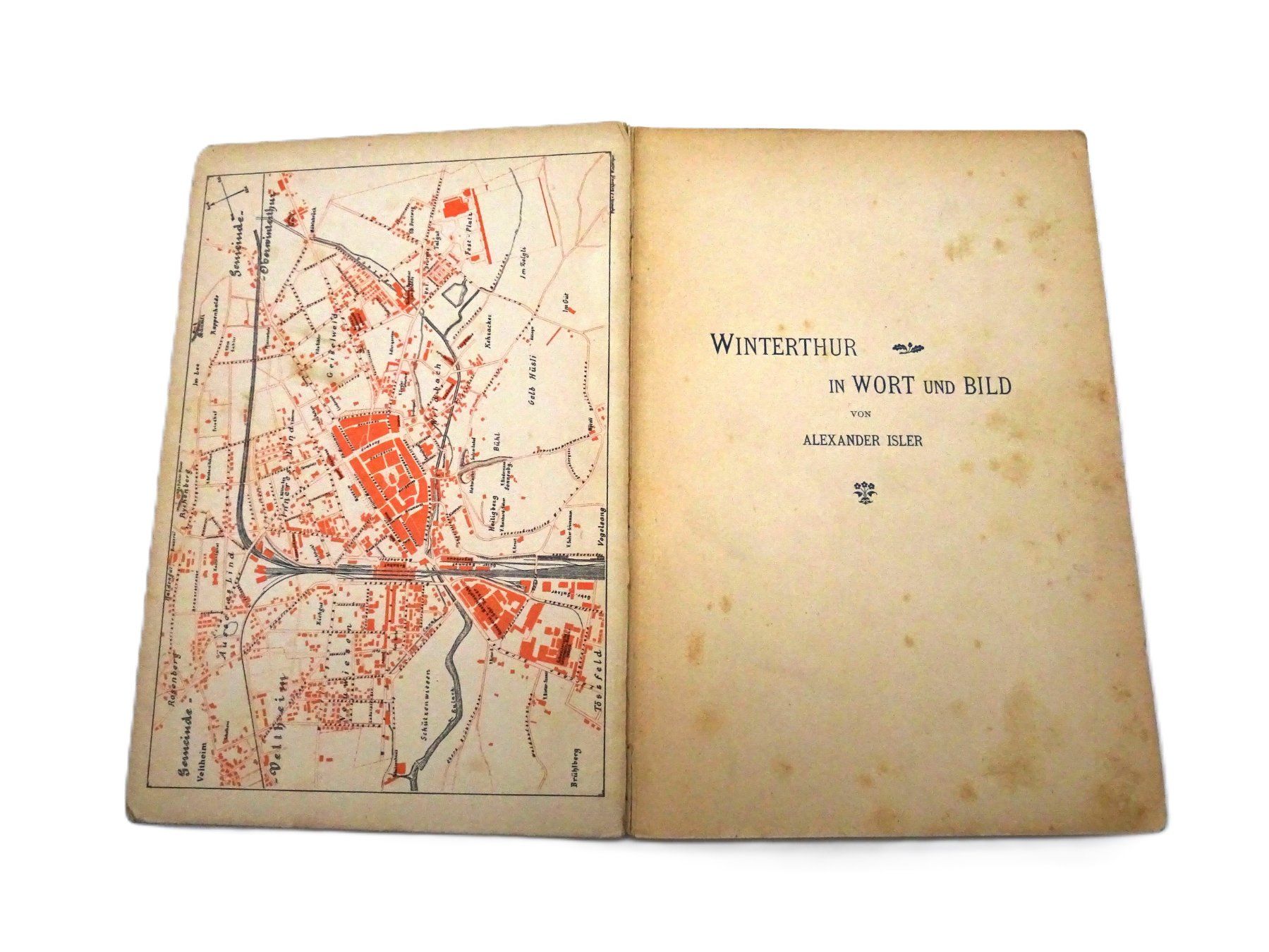 Livres: ALEXANDER ISLER Winterthur in Wort und Bild – D'occasion à Winterthur par Restwert_Winterthur 2