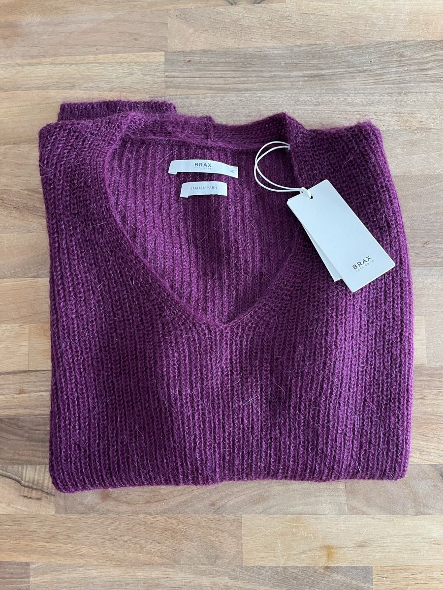 Brax Maglioni & Felpe: Neuer Brax Strickpullover mit Mohairwolle – Nuovo e nell'imballaggio originale da Wettingen venduto da epe_9vbf 4