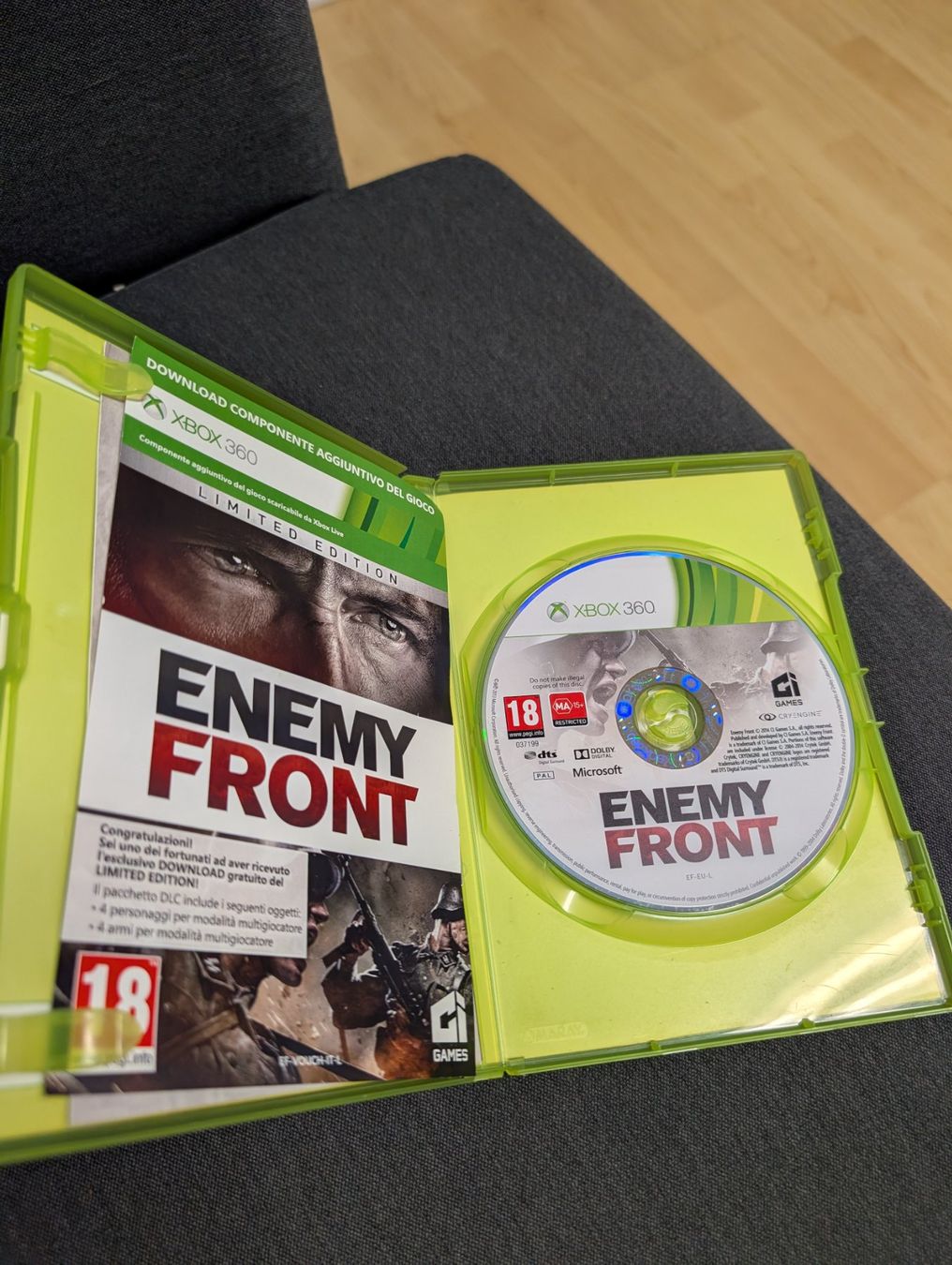 Giochi: Enemy front Microsoft Xbox 360 – Usato da Giubiasco venduto da Ticinerd 2