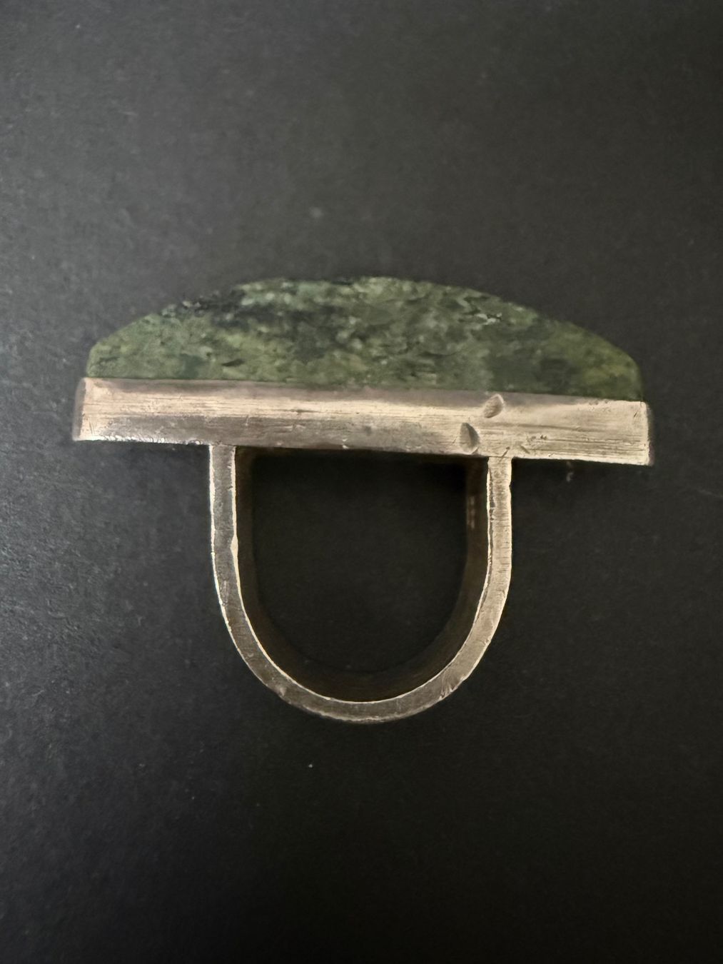 Anelli: Massiver Modernist Silber Ring 925 – Usato da Spiegel b. Bern venduto da Rogger72 2