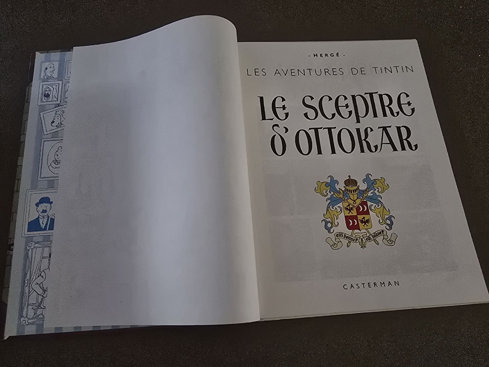 Comics: Tintin - Le Sceptre d'Ottokar - Edition Originale 1966 – Gebraucht aus Courtemaîche von justine21 1