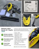Nettoyeur vapeur Kärcher SC1 EasyFix sans boîte d'origine
