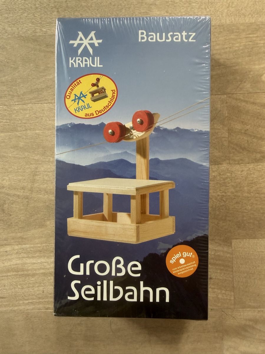 Giocattoli: Kraul Grosse Seilbahn Bausatz – Nuovo e nell'imballaggio originale da Effretikon venduto da Saendu24