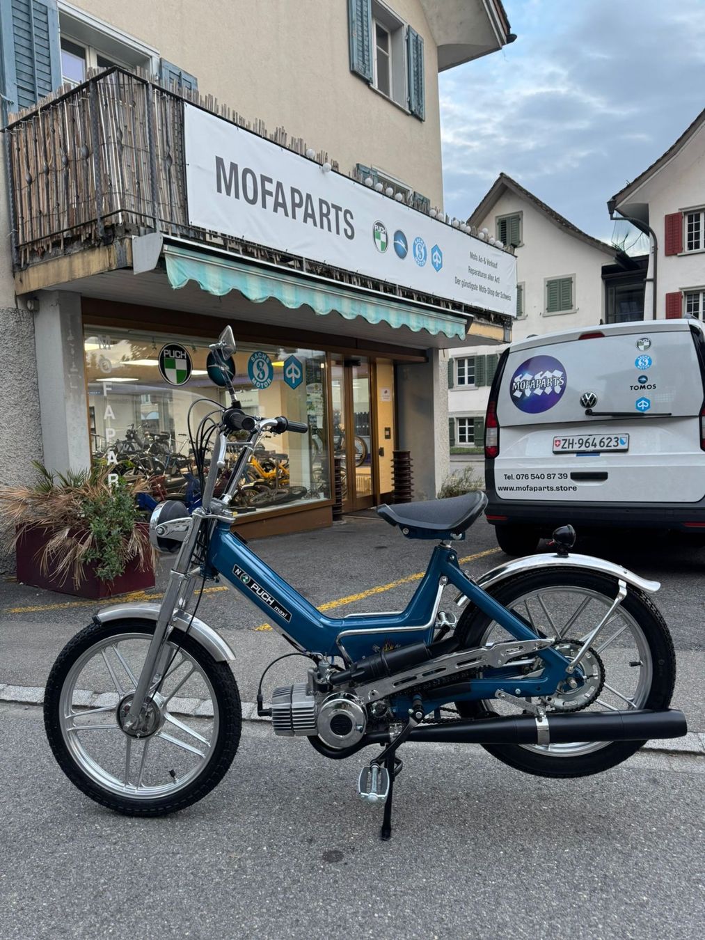 Puch Ciclomotori: Puch Maxi N z50 mit Ausweis – Usato da Schmerikon venduto da Mofaparts
