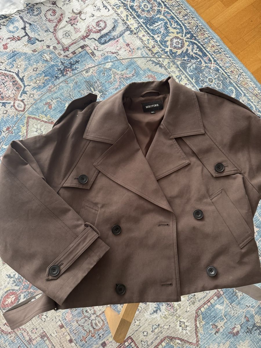 Giacche: Meotine cropped brown trench coat – Usato da Bottighofen venduto da mlj_5dlb 1