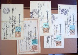 Autriche austria - 5 old postal stationary
