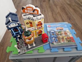 Klemmbausteine Set Mould King Novatown Barber Shop