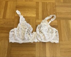 Damen BH Hanro Spitze Weiss 80C neu