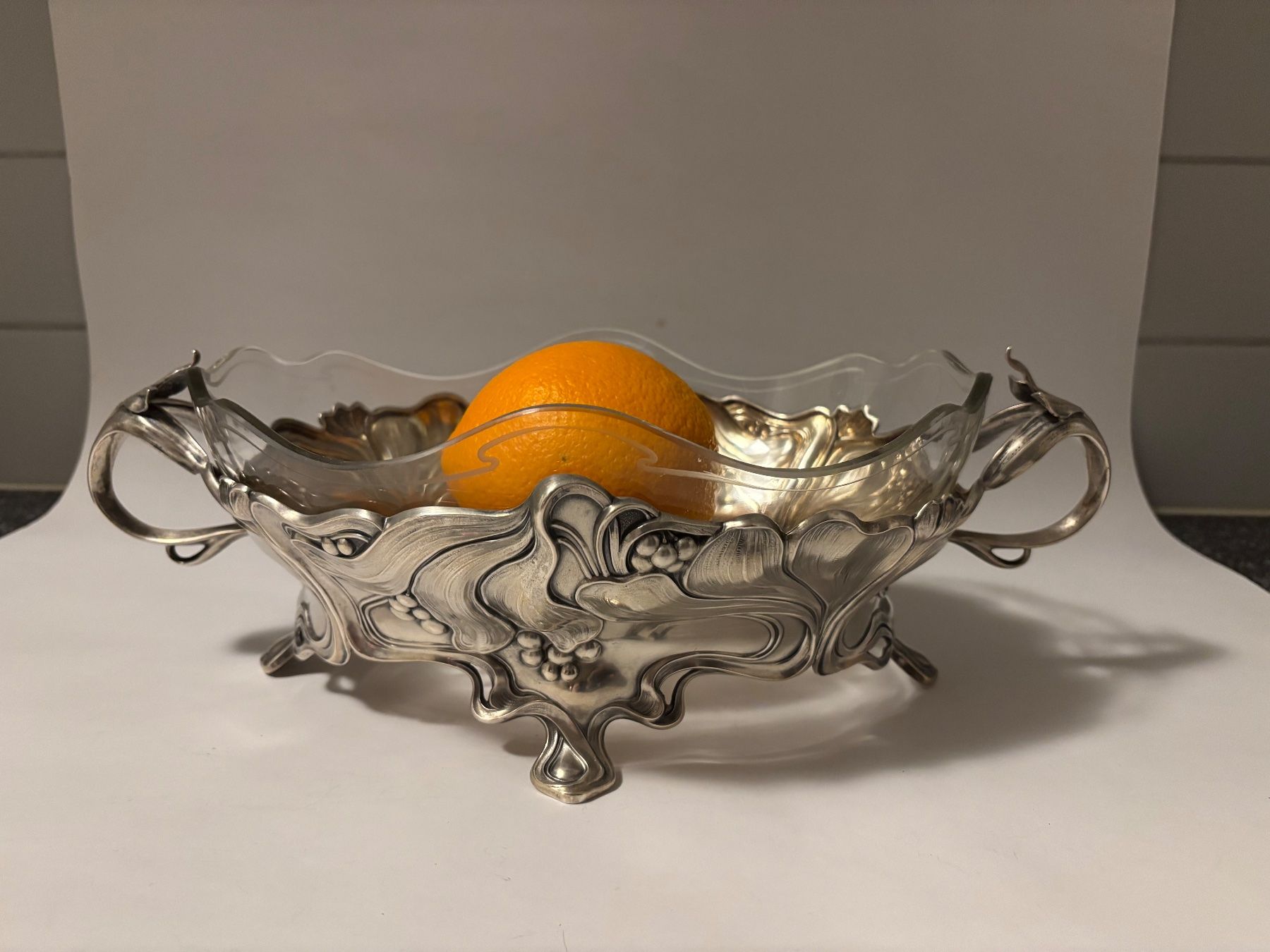 Ciotole: Alte Jugendstil Jardiniere Silber 800 – Usato da rotkreuz venduto da baudisch