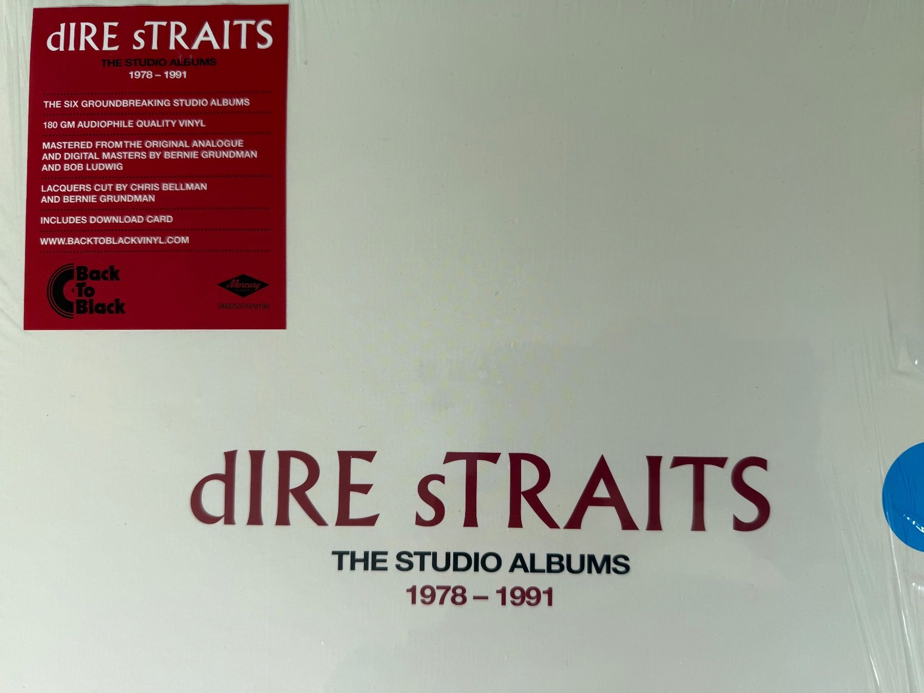 Dischi in vinile: Dire Straits The Studio Albums 1978-1991 Vinyl Box Set First – Usato da Kriens venduto da Stoneground 1