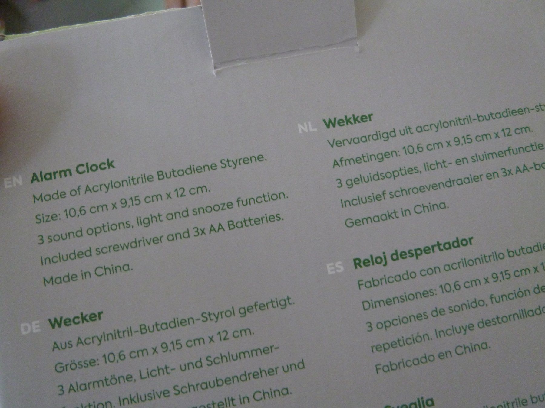 Wecker: toller WECKER Raupe  Coop  Kinderwecker NEU – Neu und originalverpackt aus Dättlikon von Mamakuga 5