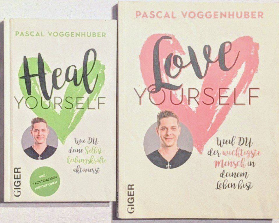 Libri: Heal yourself & Love yourself - Pascal Voggenhuber – Usato da Wängi venduto da ABIZONE-86