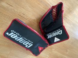 Cooper Hockey Reactor goalie full right blocker fanghand