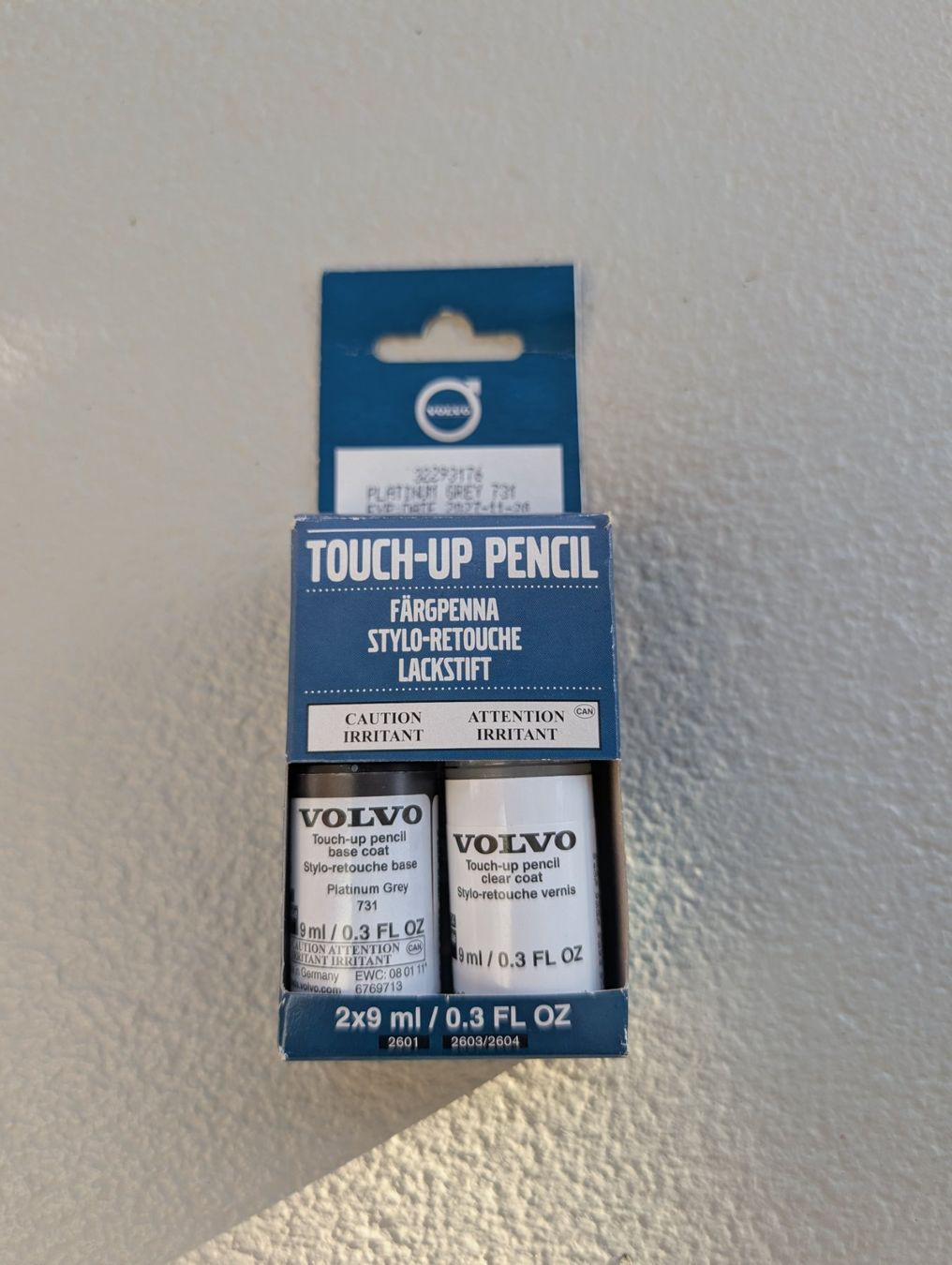 Colori: Volvo Lackstift 731 Platinum Grey – Usato da Ballwil venduto da Volvo2022