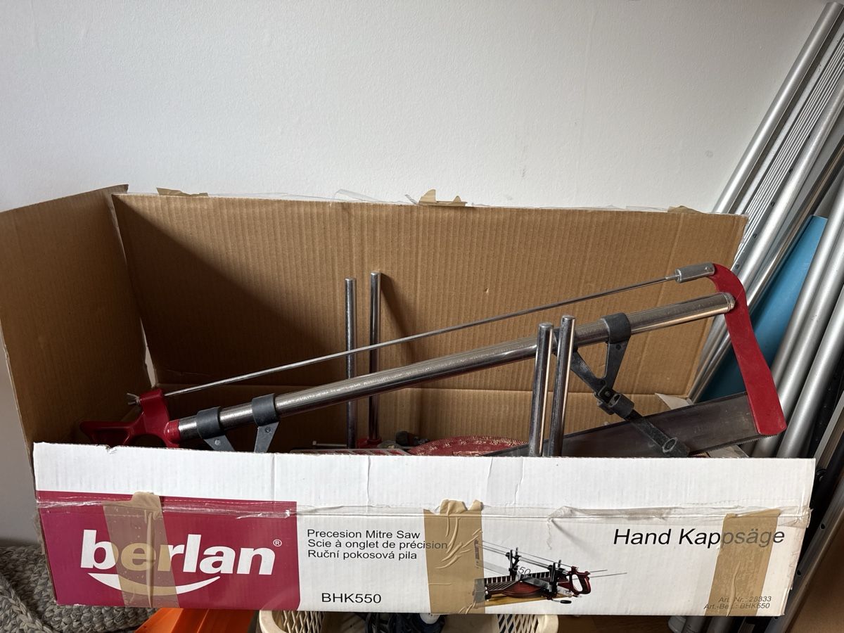 Seghe: Berlan Hand-Kappsäge BHK550 Präzisionssäge – Usato da Ebikon venduto da Bjon23