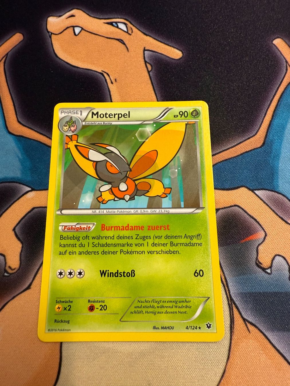 Pokémon Sammelbilder & Trading cards: Moterpel (FCO 4) - Schicksalsschmiede – Neu (gemäss Beschreibung) aus Bülach von Pfrenzel