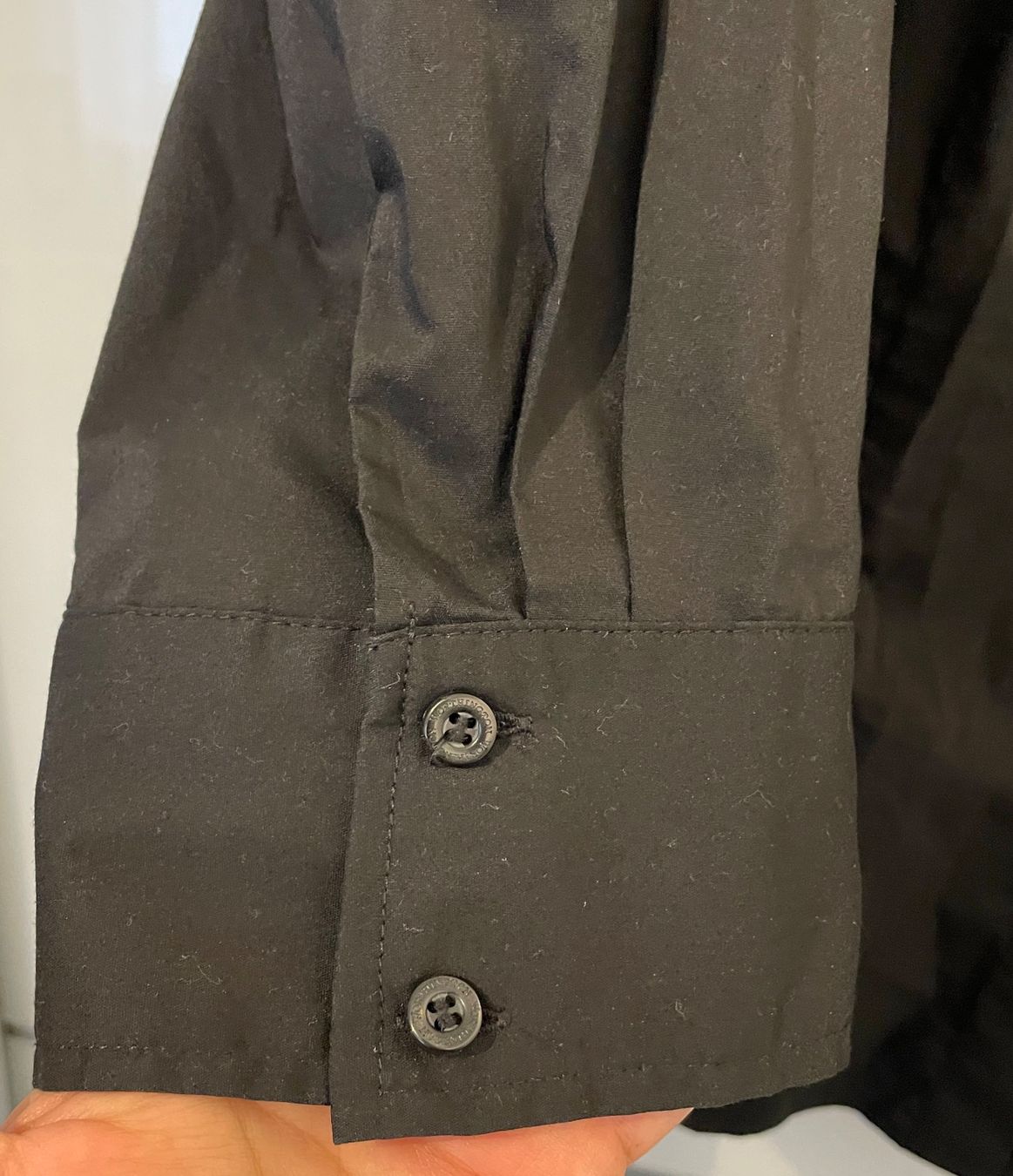 Camicette: Bluse mit 3/4-Ärmel, schwarz, Grösse 2X – Nuovo (secondo la descrizione) da Gümligen venduto da soleil149 3