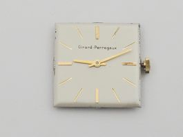 Girard Perregaux Handaufzug Werk Uhrwerk mit Zifferblatt