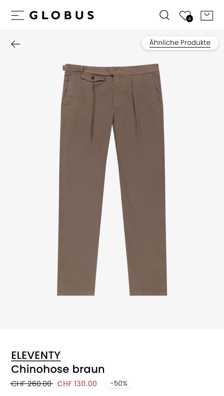 Eleventy Pantaloni: Neue Eleventy Hosen Grösse 32 – Usato da Nänikon venduto da Daniel_Ousn 5