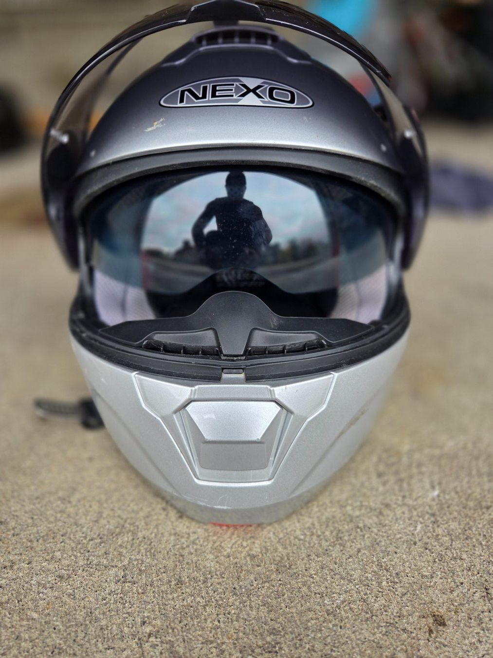Caschi & visiere: Motorradhelm Grösse S mit Visier – Usato da Wädenswil venduto da foreign77 3