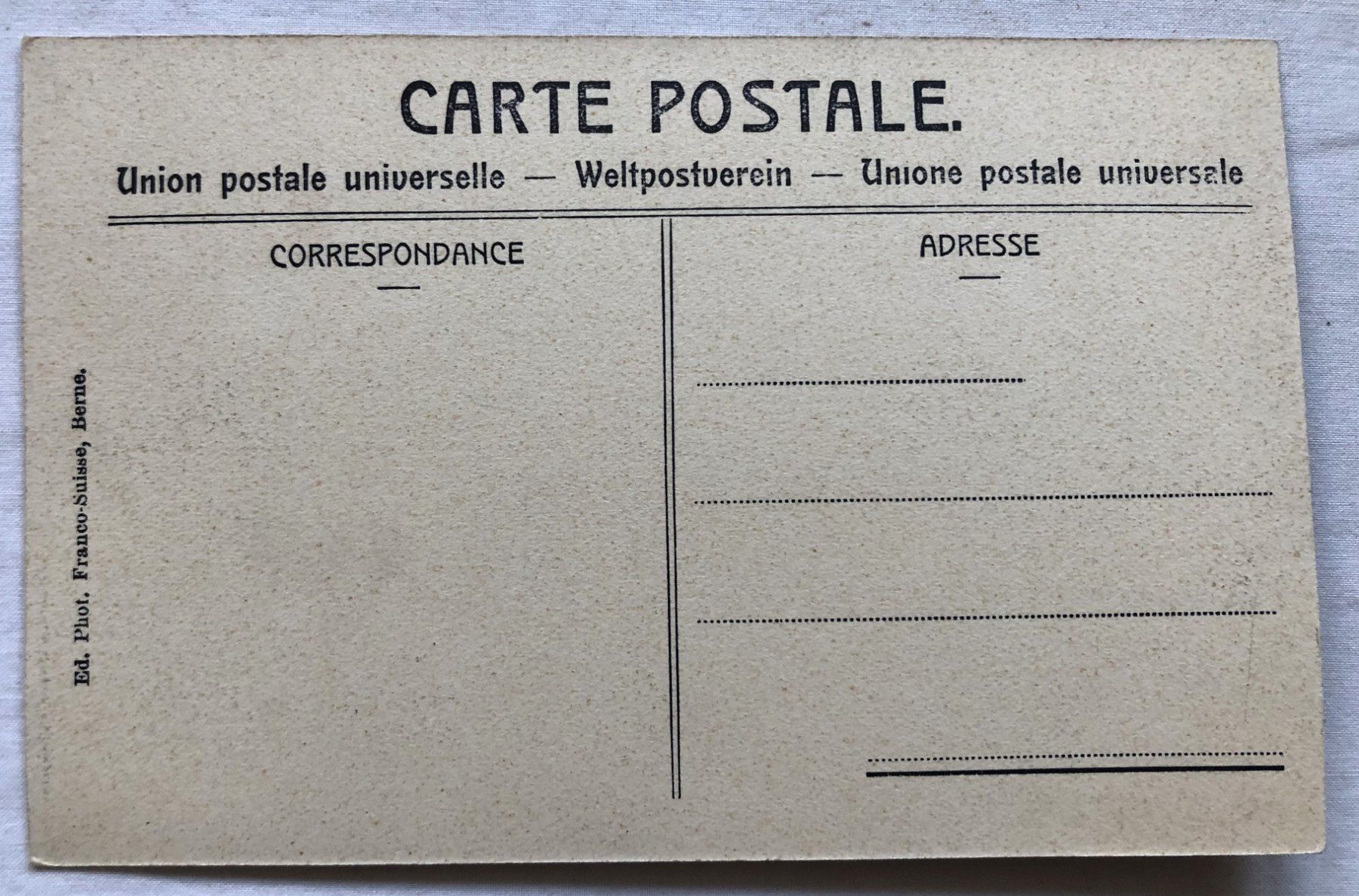 Cartoline postali: Antike Postkarte - "Zürich" - ungelaufen – Usato da Schaffhausen venduto da durruti 1